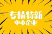 我国累计培育专精特新中小企业超6万家