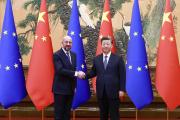 习近平同欧洲理事会主席米歇尔举行会谈