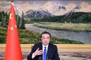 李克强在第三轮中韩企业家和前高官对话会上发表致辞