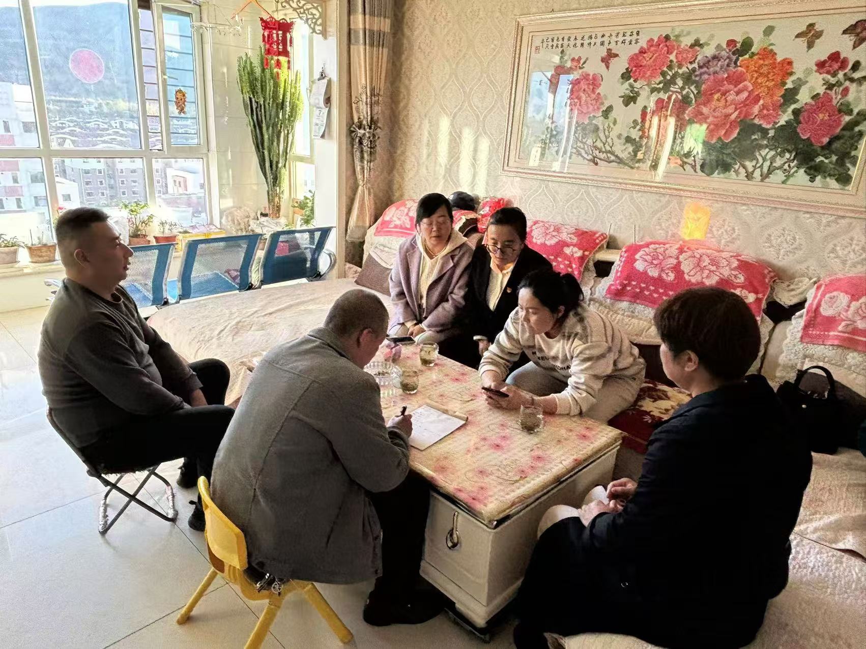 上门走访