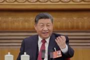 习近平等党和国家领导人出席十四届全国人大三次会议开幕会
