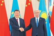 习近平同哈萨克斯坦总统托卡耶夫会谈