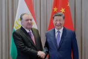 习近平会见塔吉克斯坦总统拉赫蒙