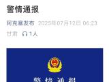 自驾青甘大环线3车12胎被扎：2名犯罪嫌疑人已被抓获