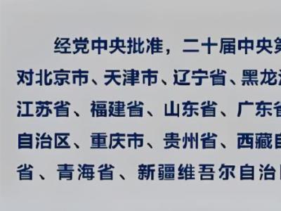 二十届中央第六轮巡视对象公布