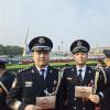 从外滩到天安门，两位上海公安民警现场观礼