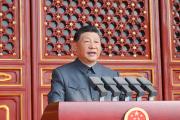 习近平发表重要讲话并检阅受阅部队