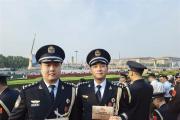 从外滩到天安门，两位上海公安民警现场观礼
