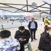 “警察蓝”守护 青海湖“安心游”