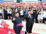 习近平就朝鲜国庆77周年向朝鲜最高领导人金正恩致贺电