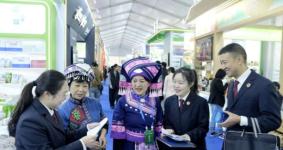 湖北恩施：硒博会上答疑说法