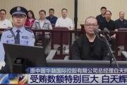 原中国华融国际控股有限公司总经理白天辉被执行死刑