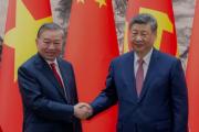 习近平同苏林共同会见中越青年代表
