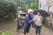 广西纪检监察干部深入防汛救灾一线