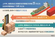 上半年我国外贸稳规模优结构成效明显