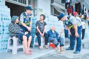 广西江南警方：增援安置点为民办实事