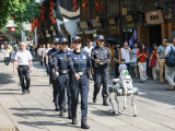 文脉绵延的千年坊巷，有一道温柔又坚定的“蓝色风景线”
